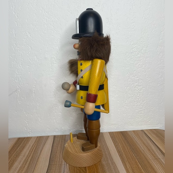Stracoland Colmnitz Nutcracker Officer No Cannon 15” Handmade from Germany - Picture 5 of 11